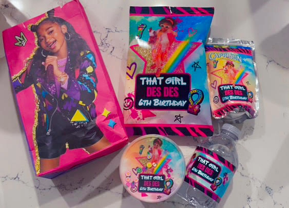 Custom Party Favors — Empty, Pick 4
